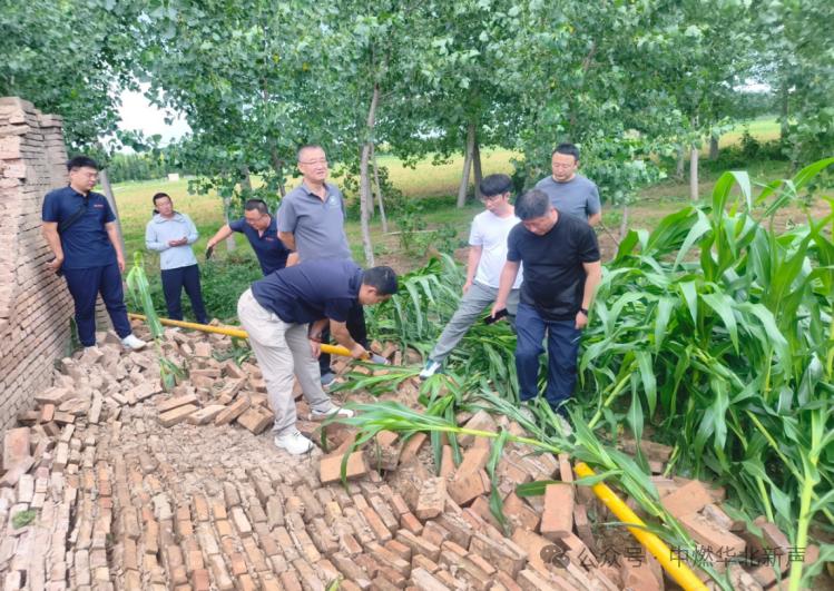 抗击雷暴风灾，守护燃气民生—— 望都中燃高效处置12级雷暴大风灾害保障民生用气